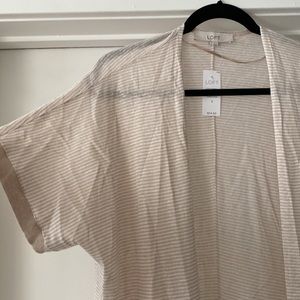 LOFT short sleeve cardigan. Size small.